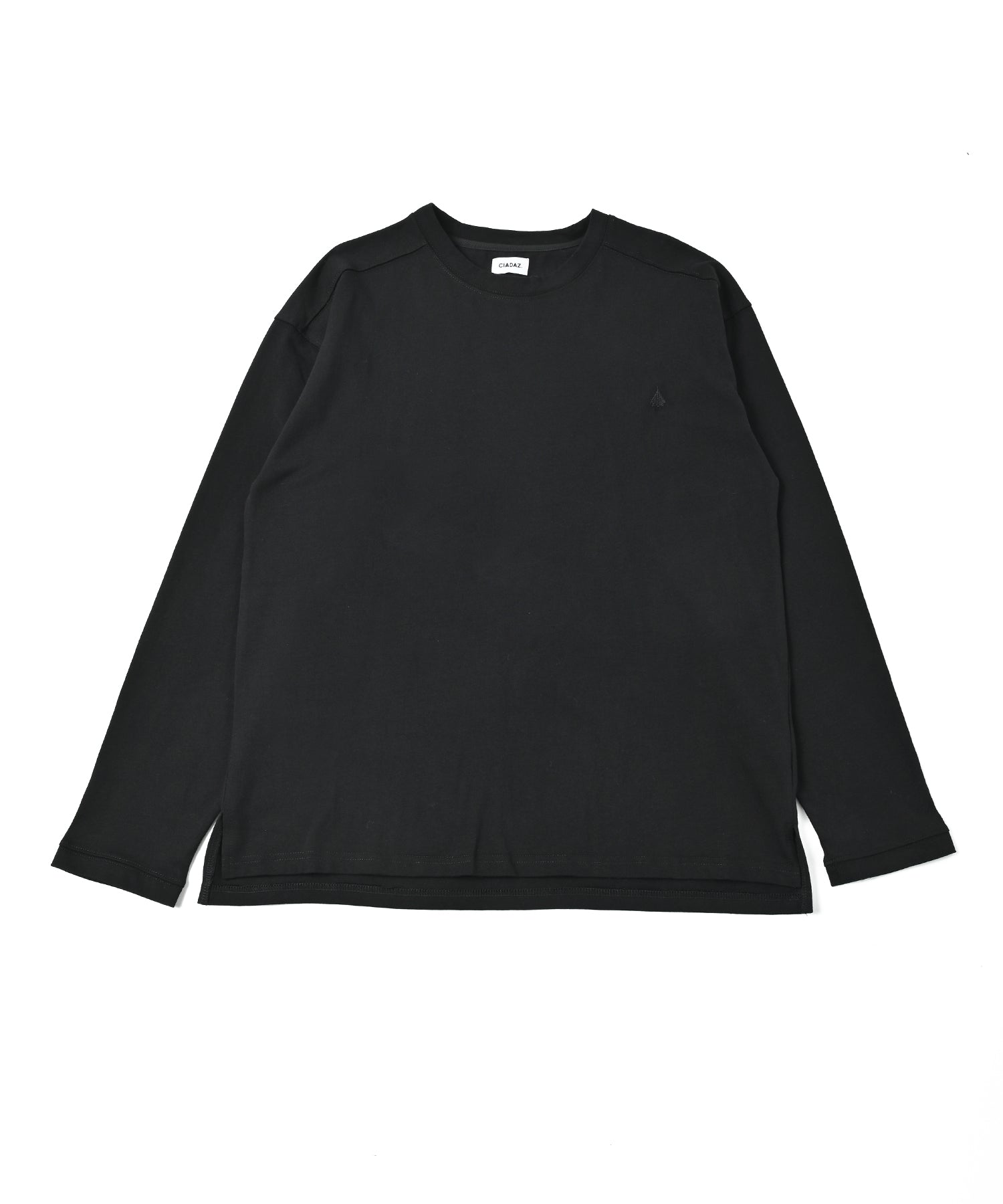 ファインコットン ロングスリーブTシャツ BLACK – CIADAZ