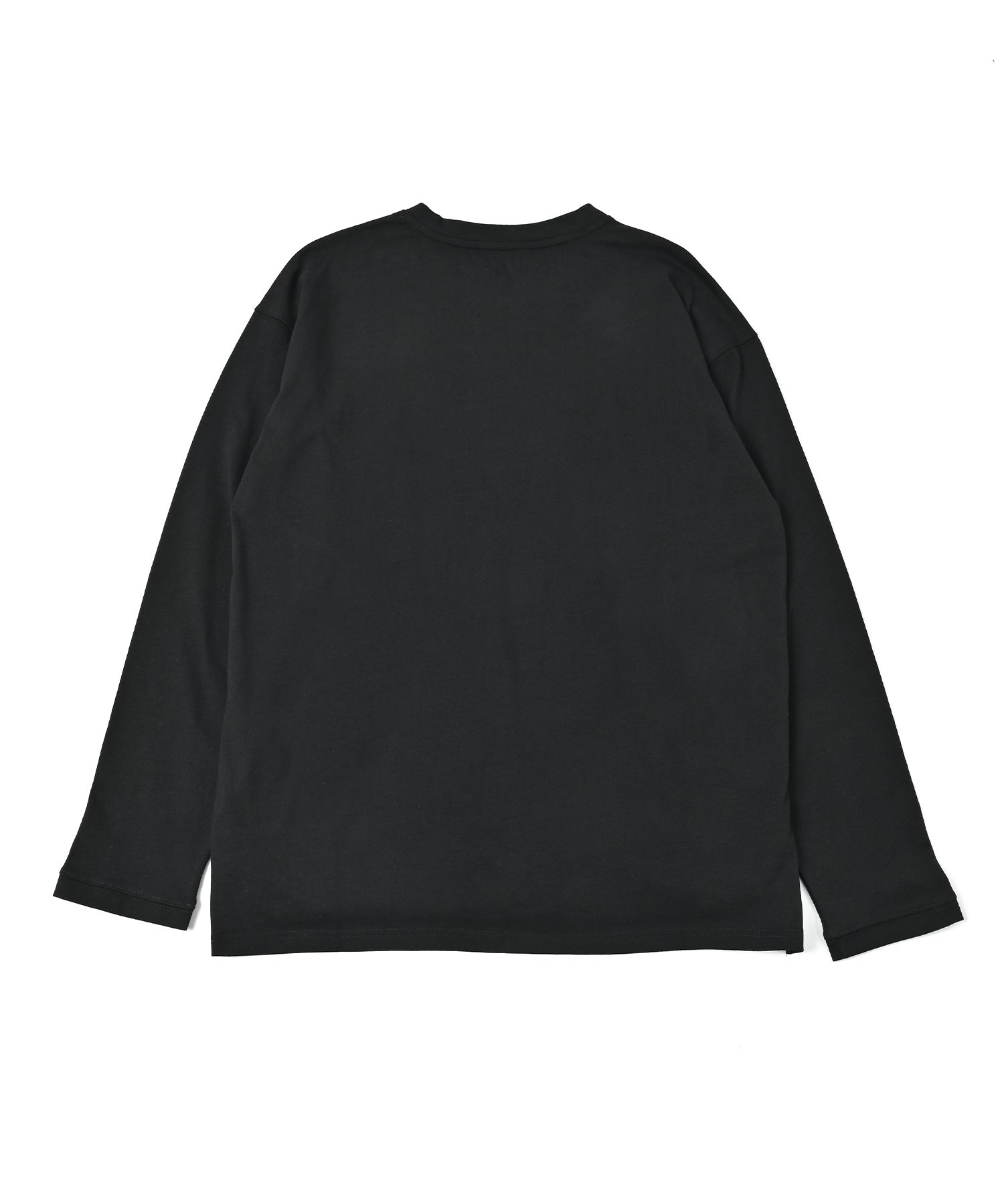 ファインコットン ロングスリーブTシャツ BLACK – CIADAZ