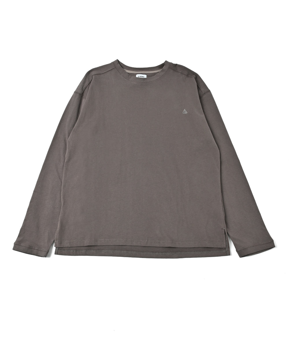 ファインコットン ロングスリーブTシャツ GRAY – CIADAZ