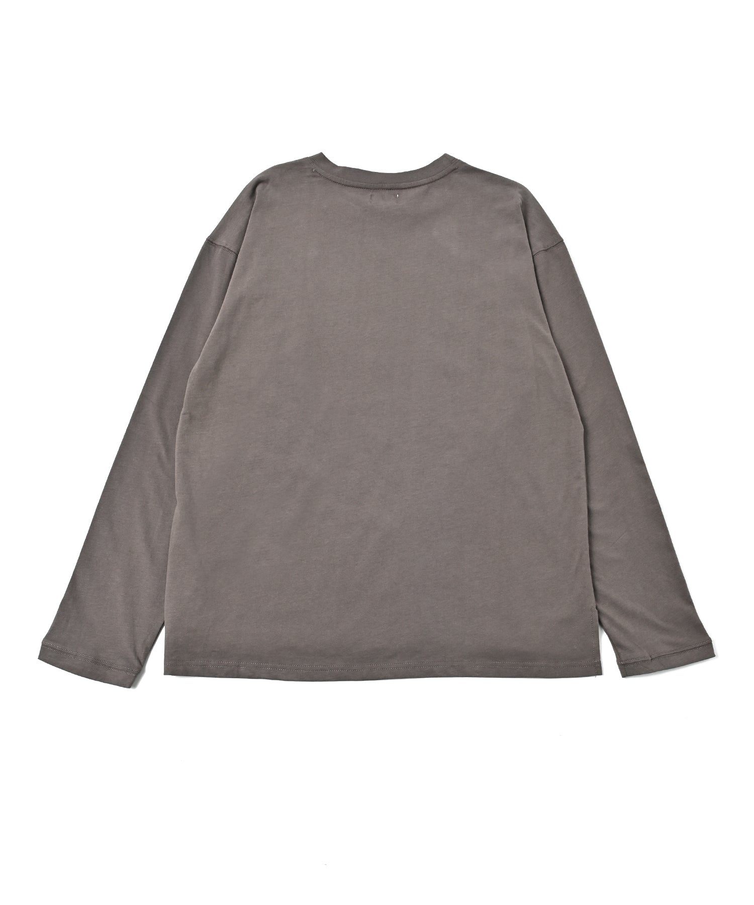 ファインコットン ロングスリーブTシャツ GRAY – CIADAZ