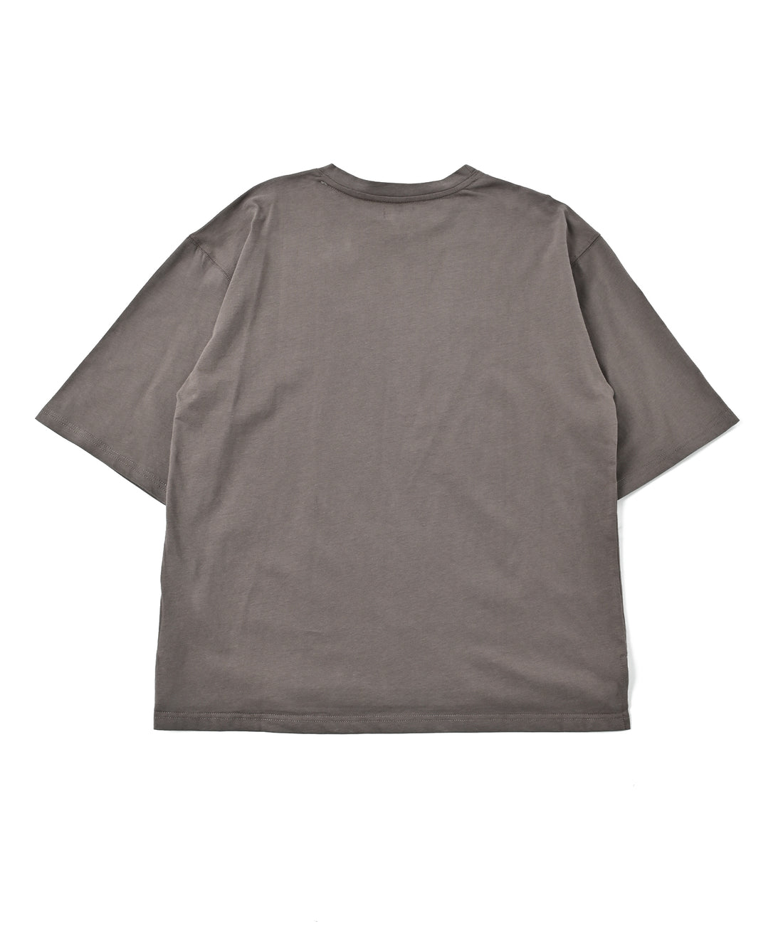 ファインコットン　ワイドフィットTシャツ GRAY