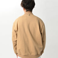 スウェットMA-1 ブルゾン BEIGE